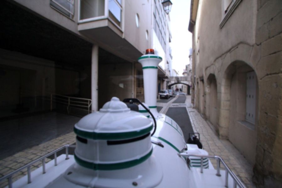 Petit train dans les rues