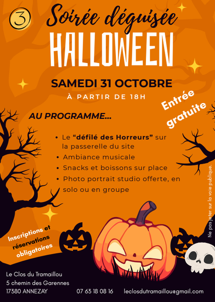 Soirée déguisée - Halloween