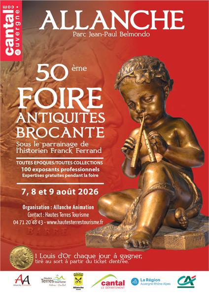 Foire Antiquités Brocante d'Allanche