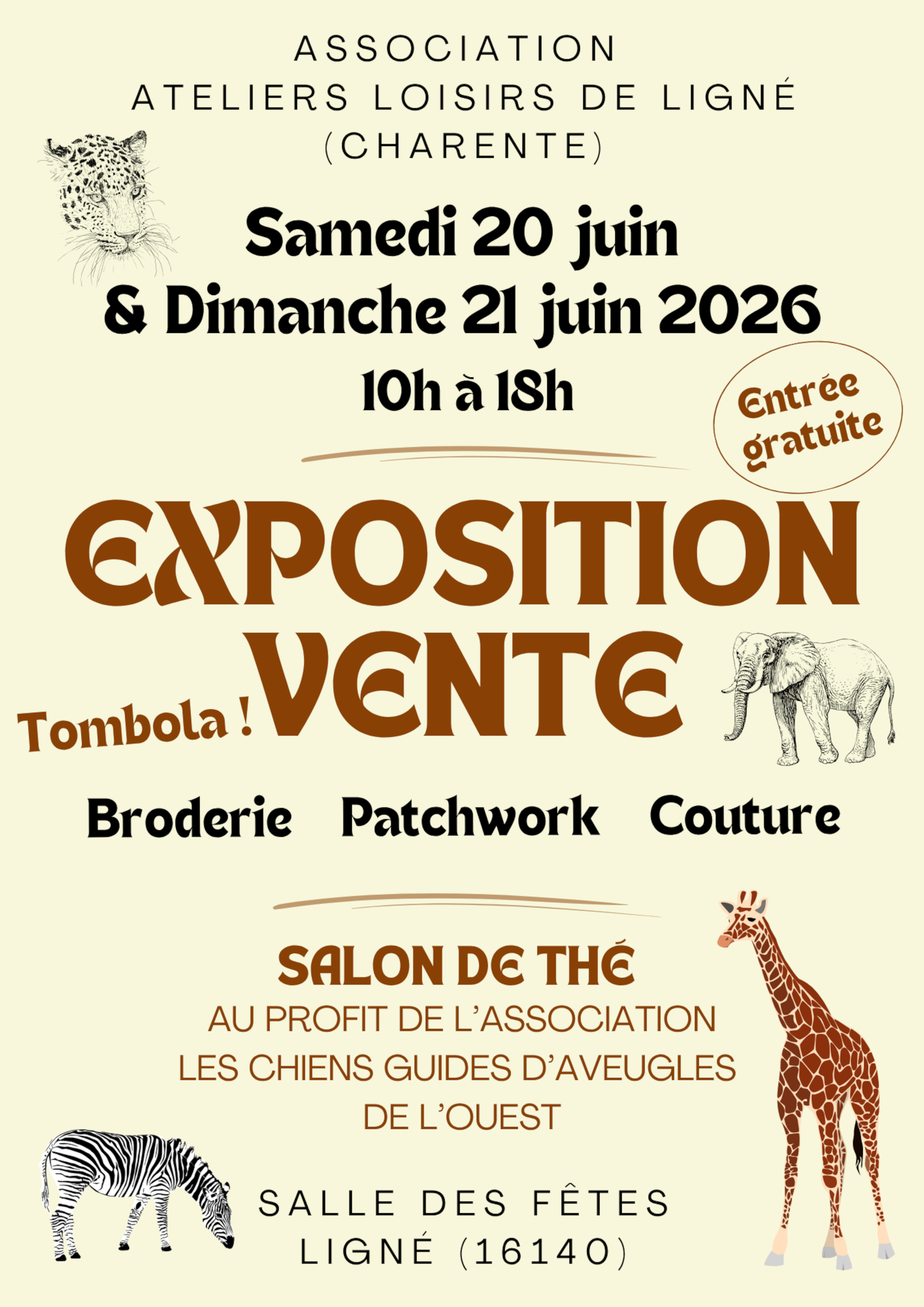 Exposition de travaux de fil