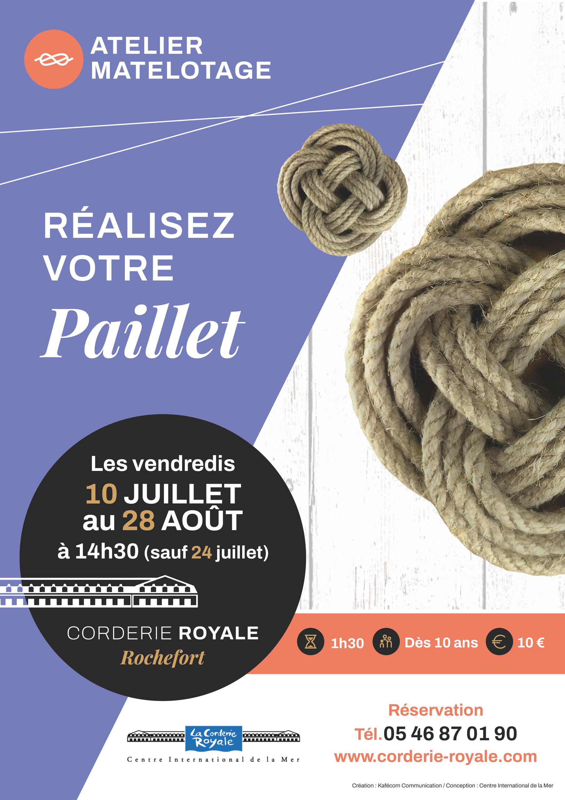 Atelier matelotage : Paillet