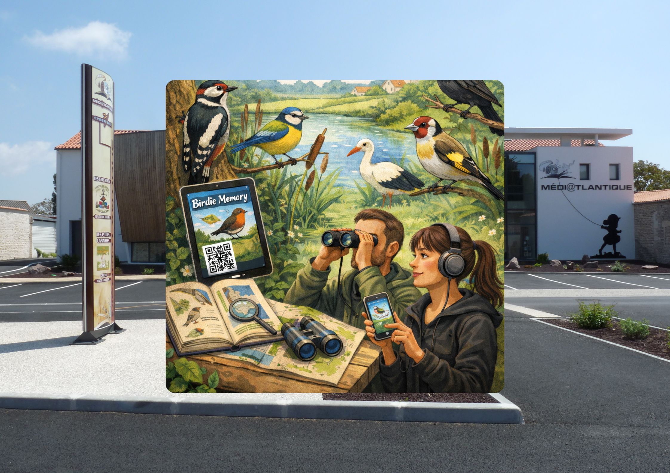 « BIRDIE MEMORY : écouter les oiseaux »