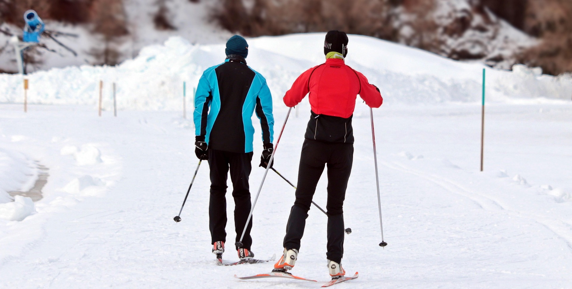Parcours ski nordique débutant / sport santé belvédère_Rencurel
