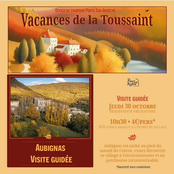 Visite guidée dAubignas_Aubignas