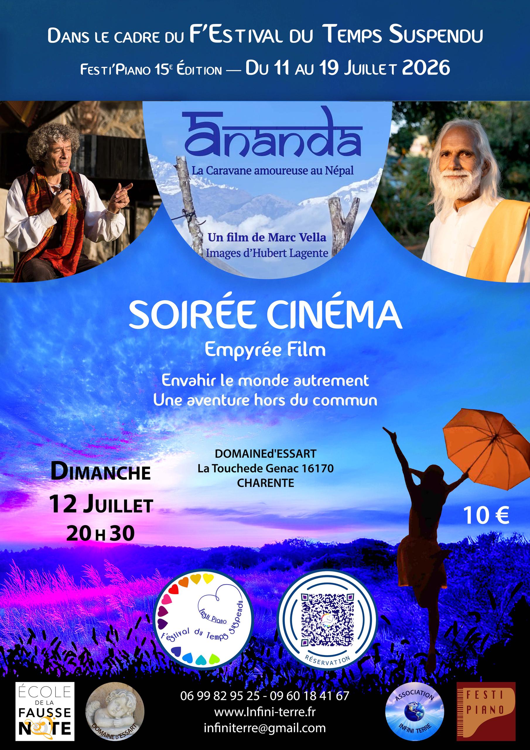 FEstival du Temps Suspendu - Soirée Cinéma