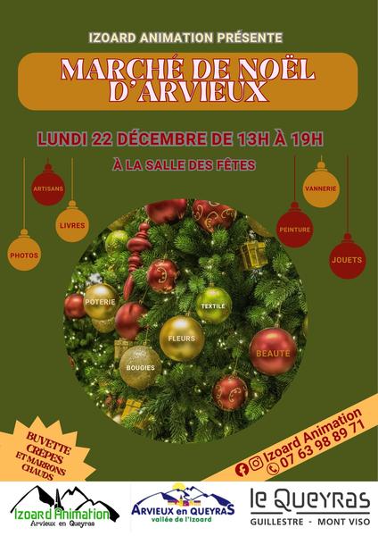 Marché de Noël_Arvieux - © Izoard Animations