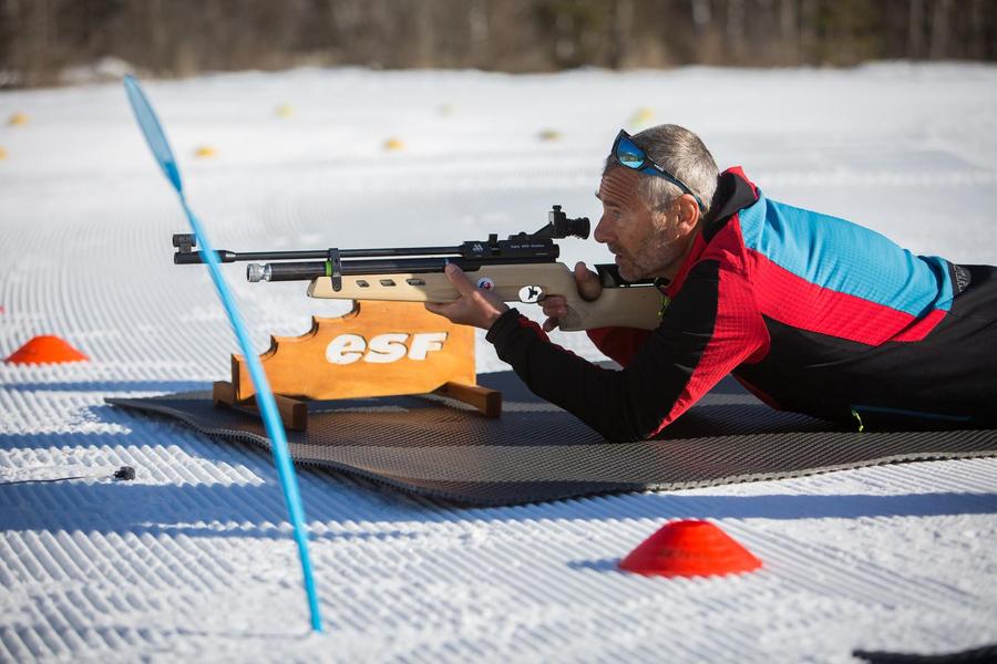Biathlon avec l'ESF_Vallouise-Pelvoux