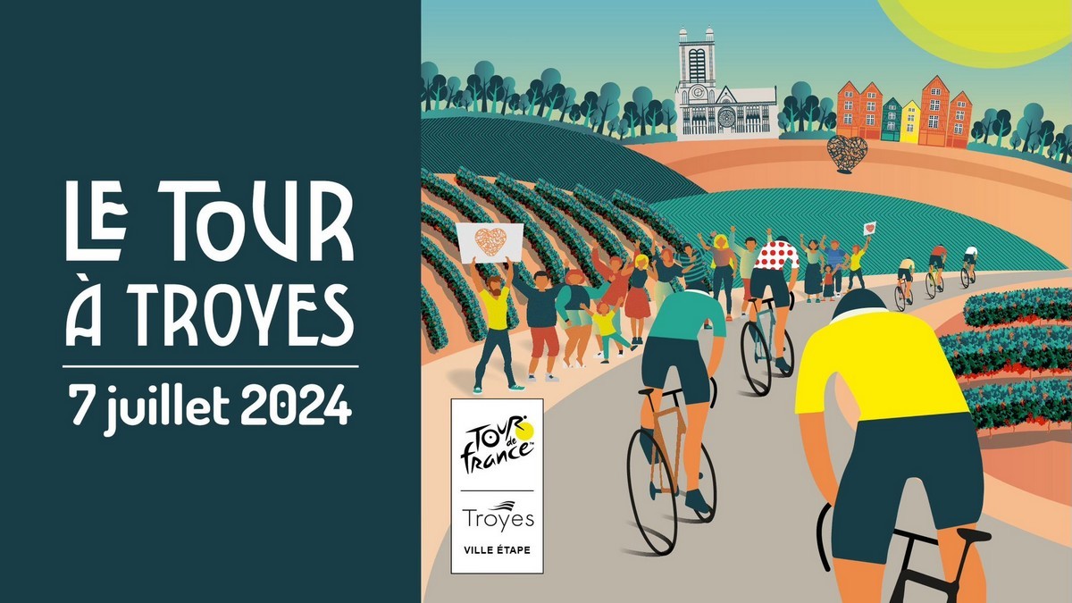 TroyesTroyes // 9ème étape du Tour de France 2024 à Troyes Aube