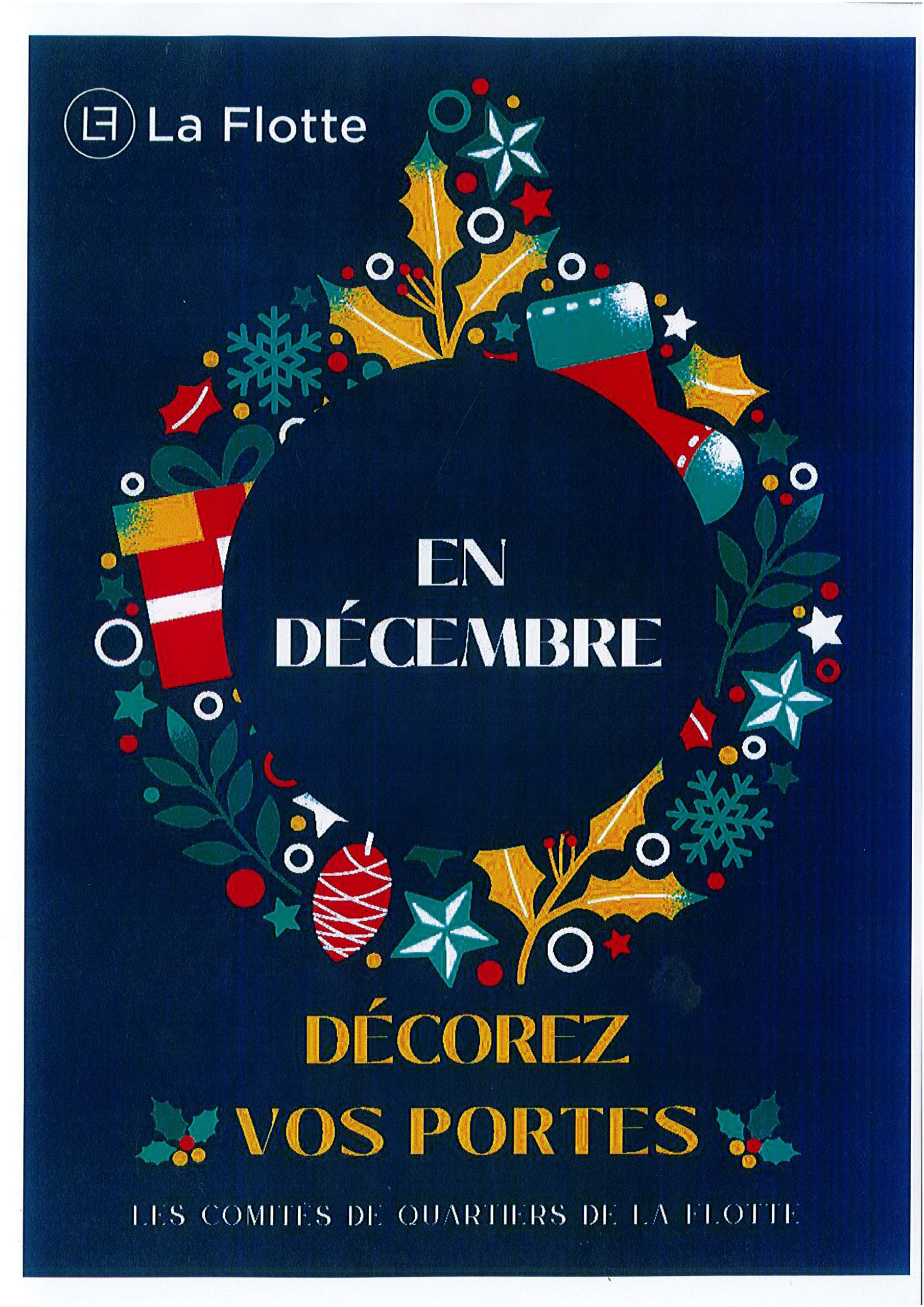Décorez vos portes pour Noël !