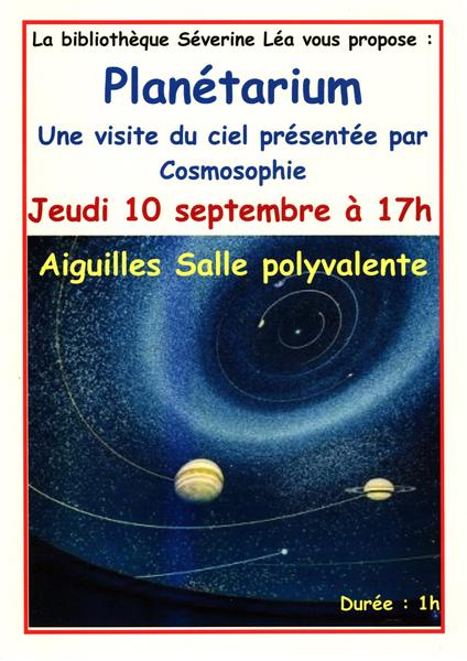 Planétarium - Une visite du ciel commentée