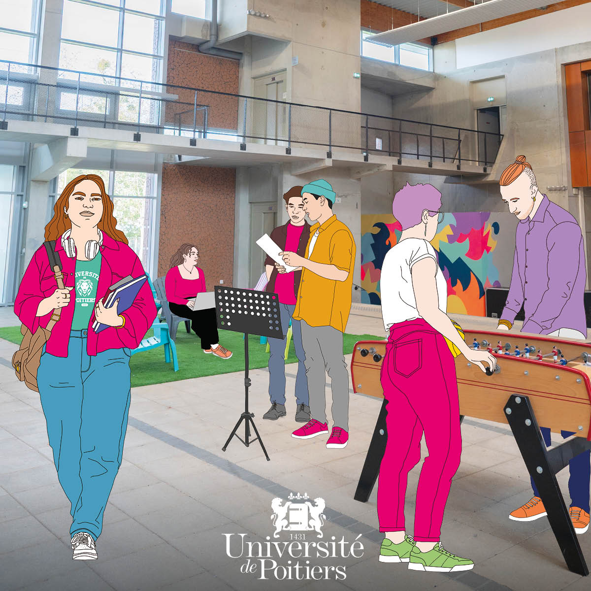 Journée Portes Ouvertes de l'université de Poitiers