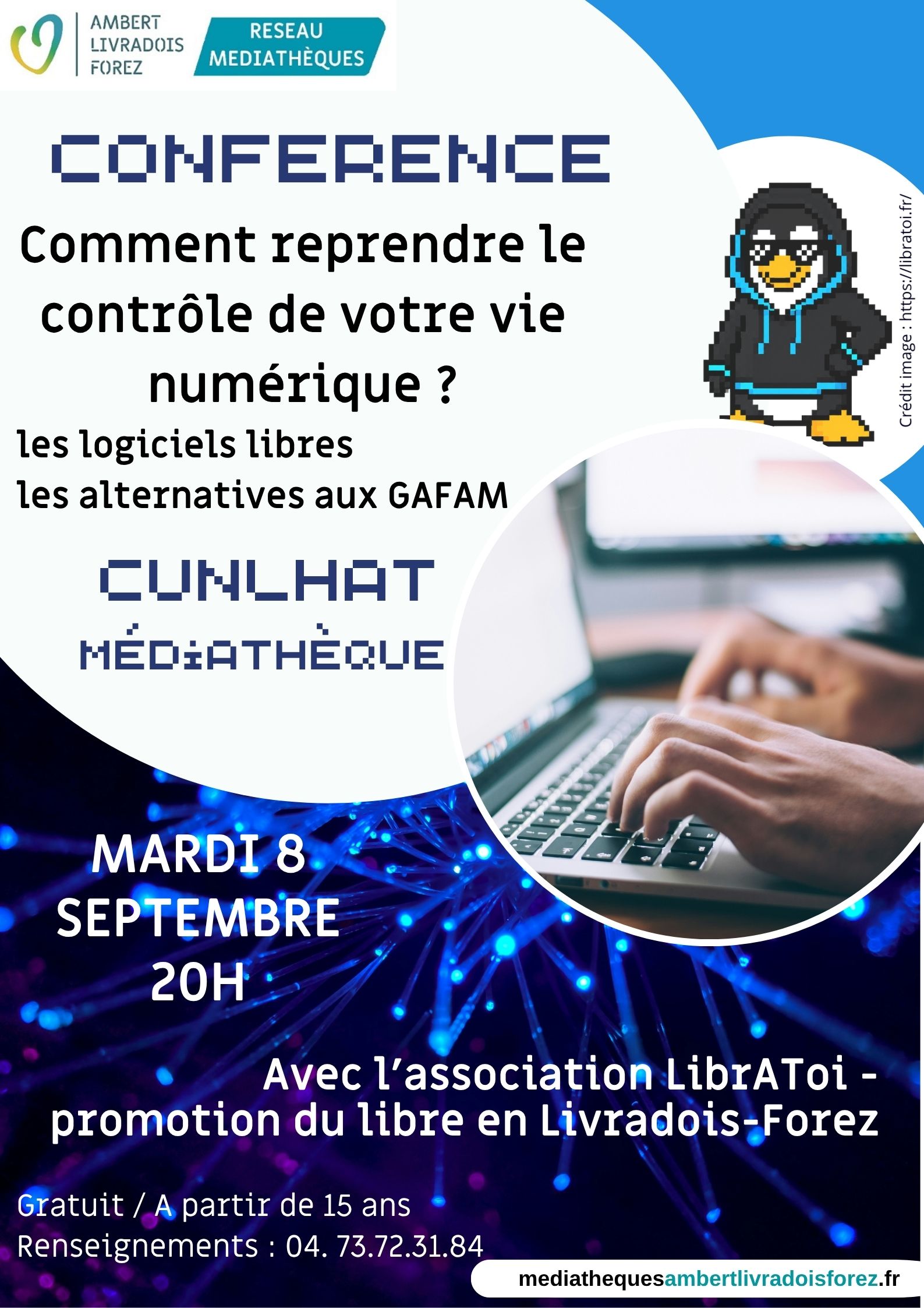 Conférence – Comment reprendre le contrôle de votre vie numérique ?