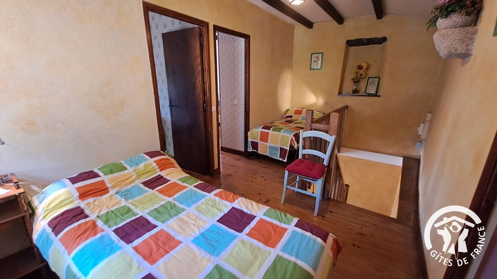 2 lits une place sur le pallier
