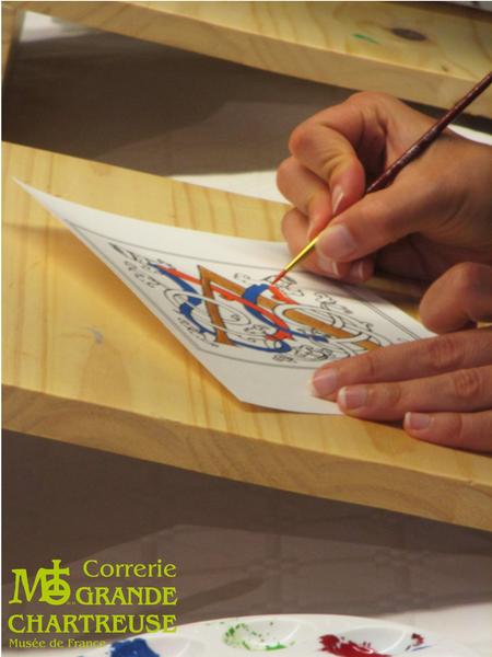 Atelier enluminure_Saint-Pierre-de-Chartreuse