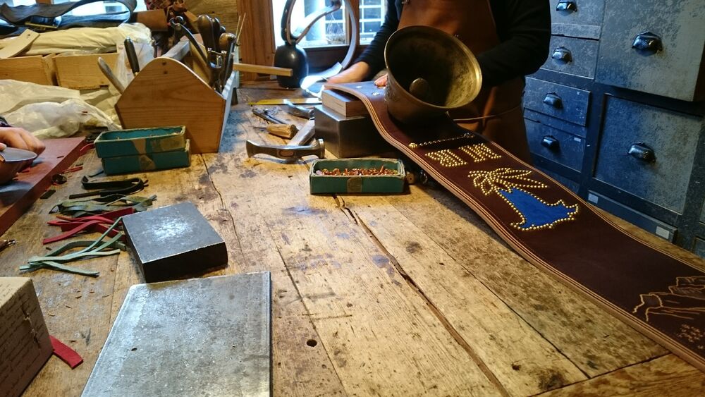 Atelier créatif : bracelet en cuir