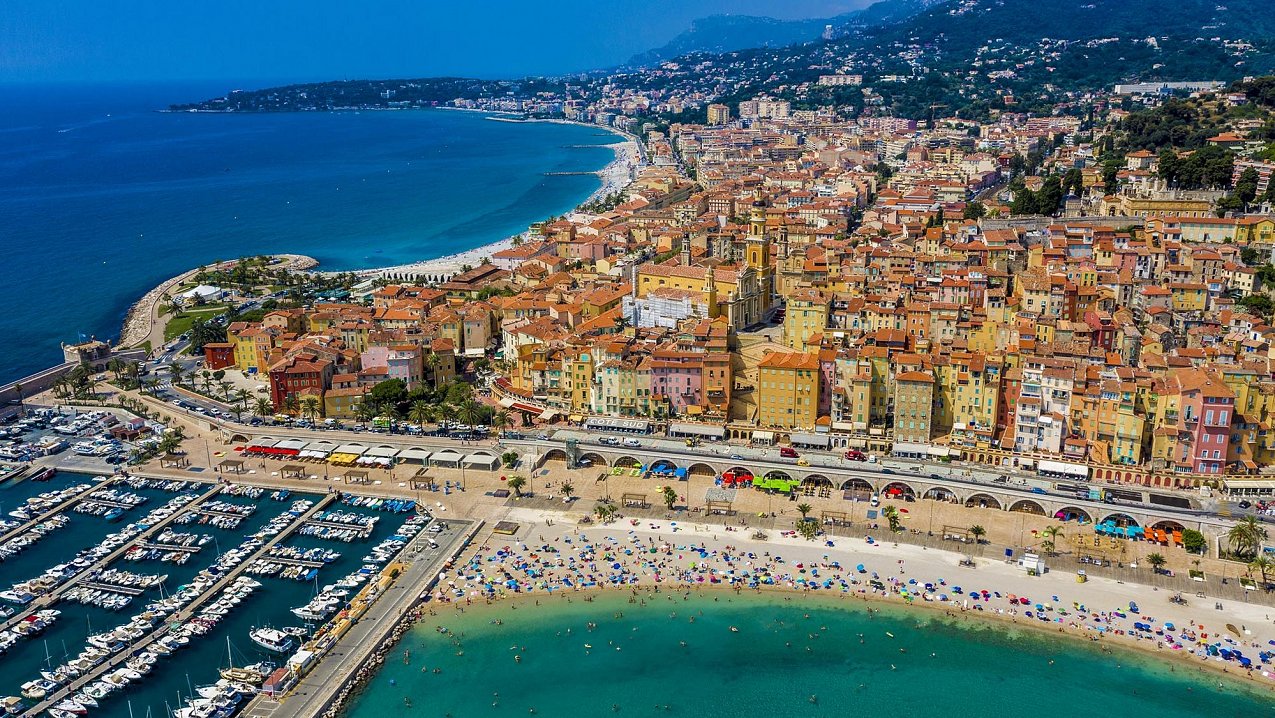 Vue générique de Menton