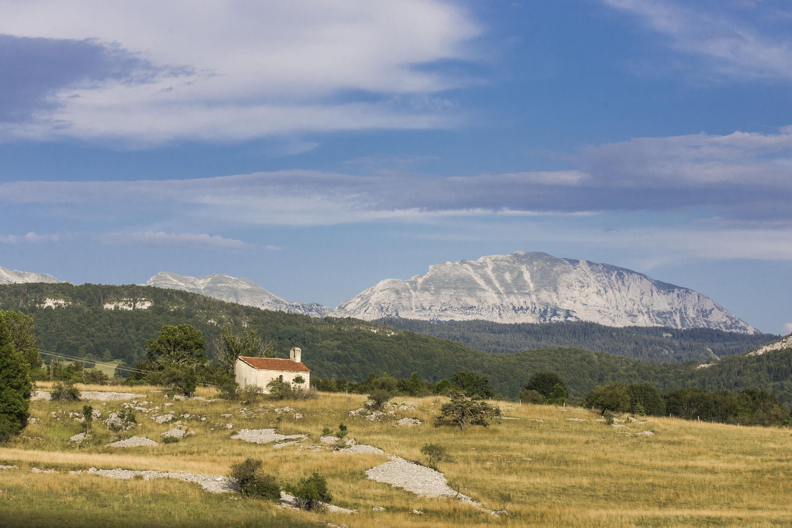 Chapelle de la murée en été