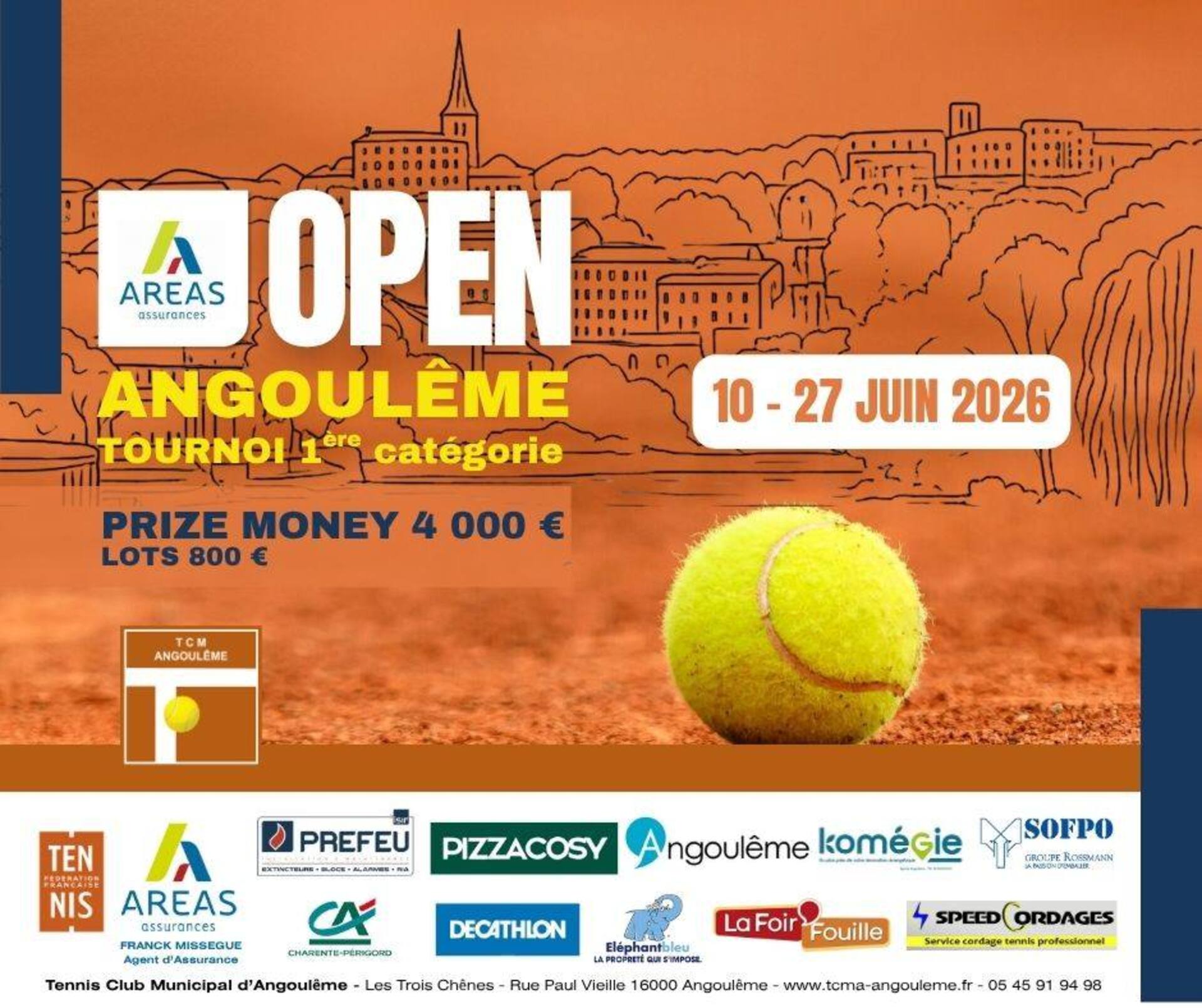 Tournoi - Open Angoulême