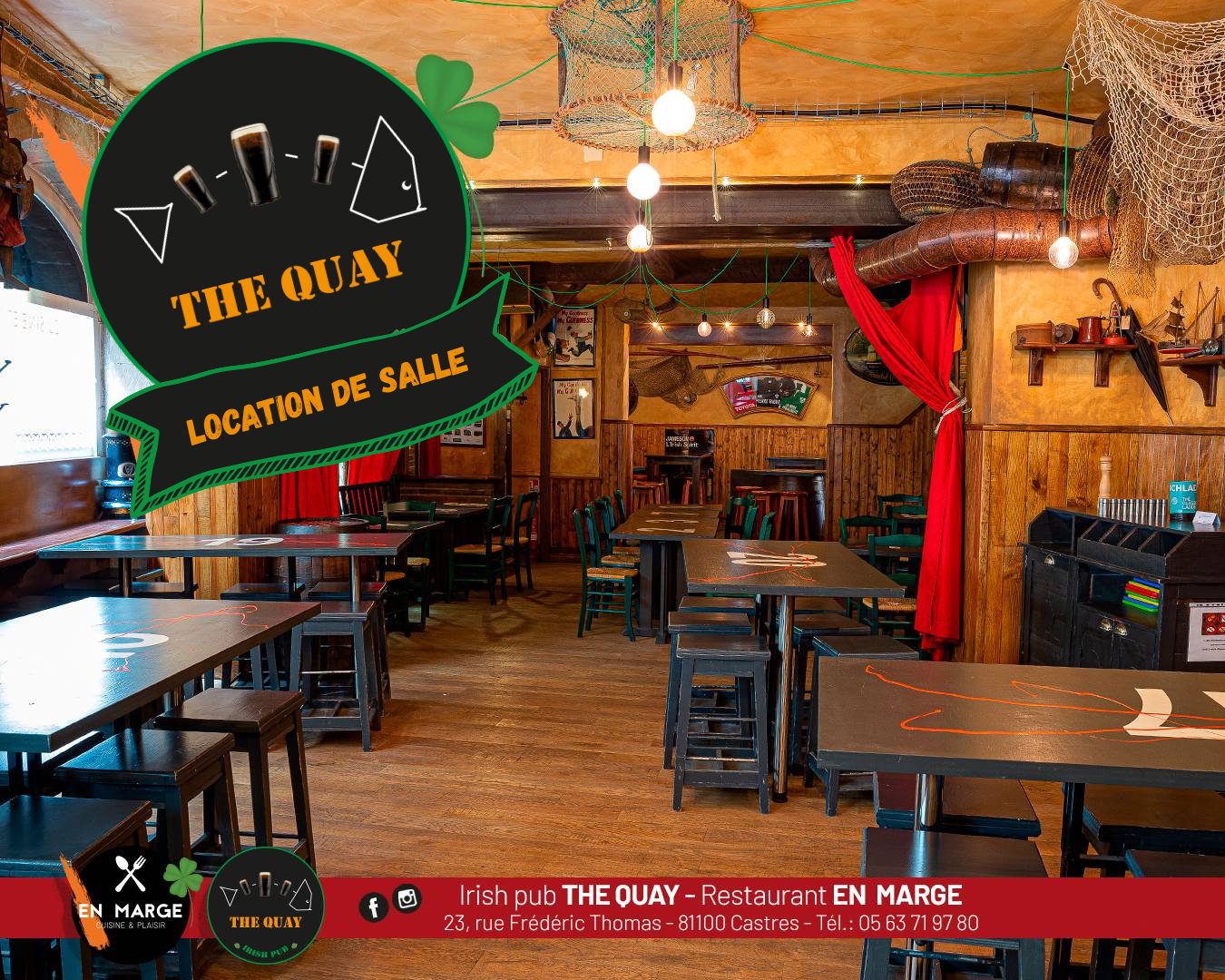 the Quay-salle-location