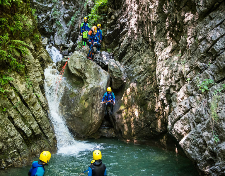 Annecy canyoning Fly canyon