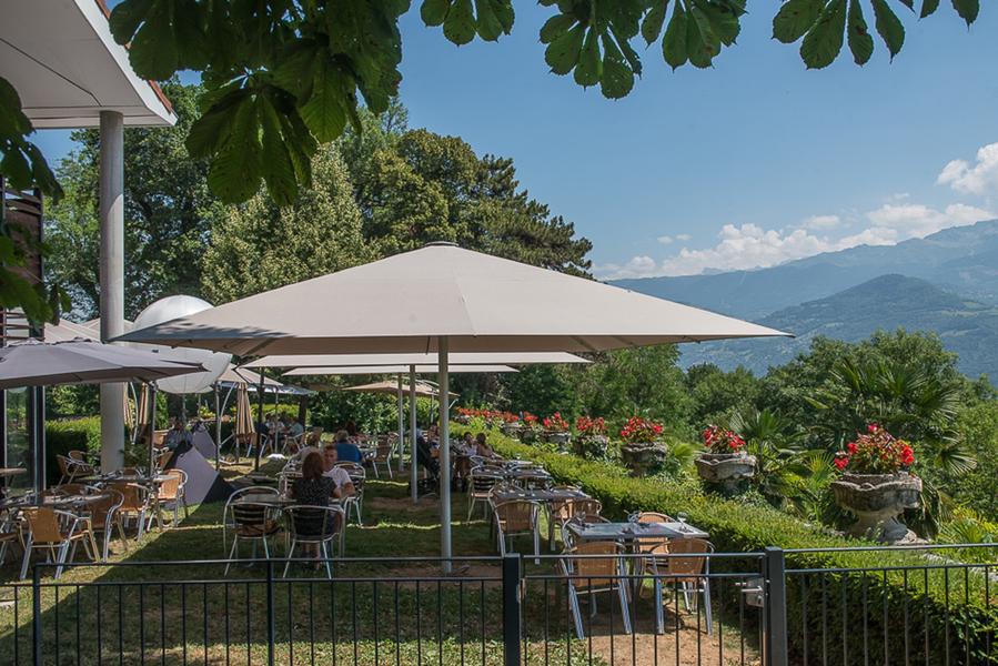terrasse vue sur Belledonne