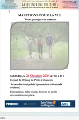 MARCHE POUR VIVRE