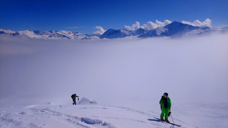 Ski de randonnée avec Eric Fossard Bleu Montagne