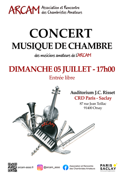 Concert de musique de chambre amateur 