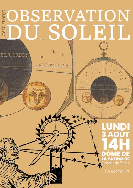 Atelier observation du soleil