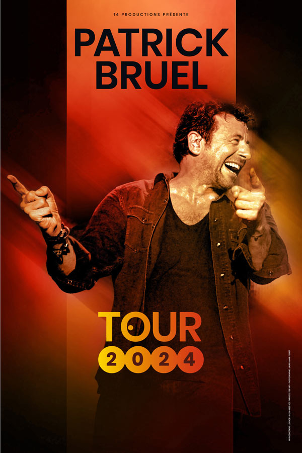 Patrick Bruel - Tour 2024 - RIORGES