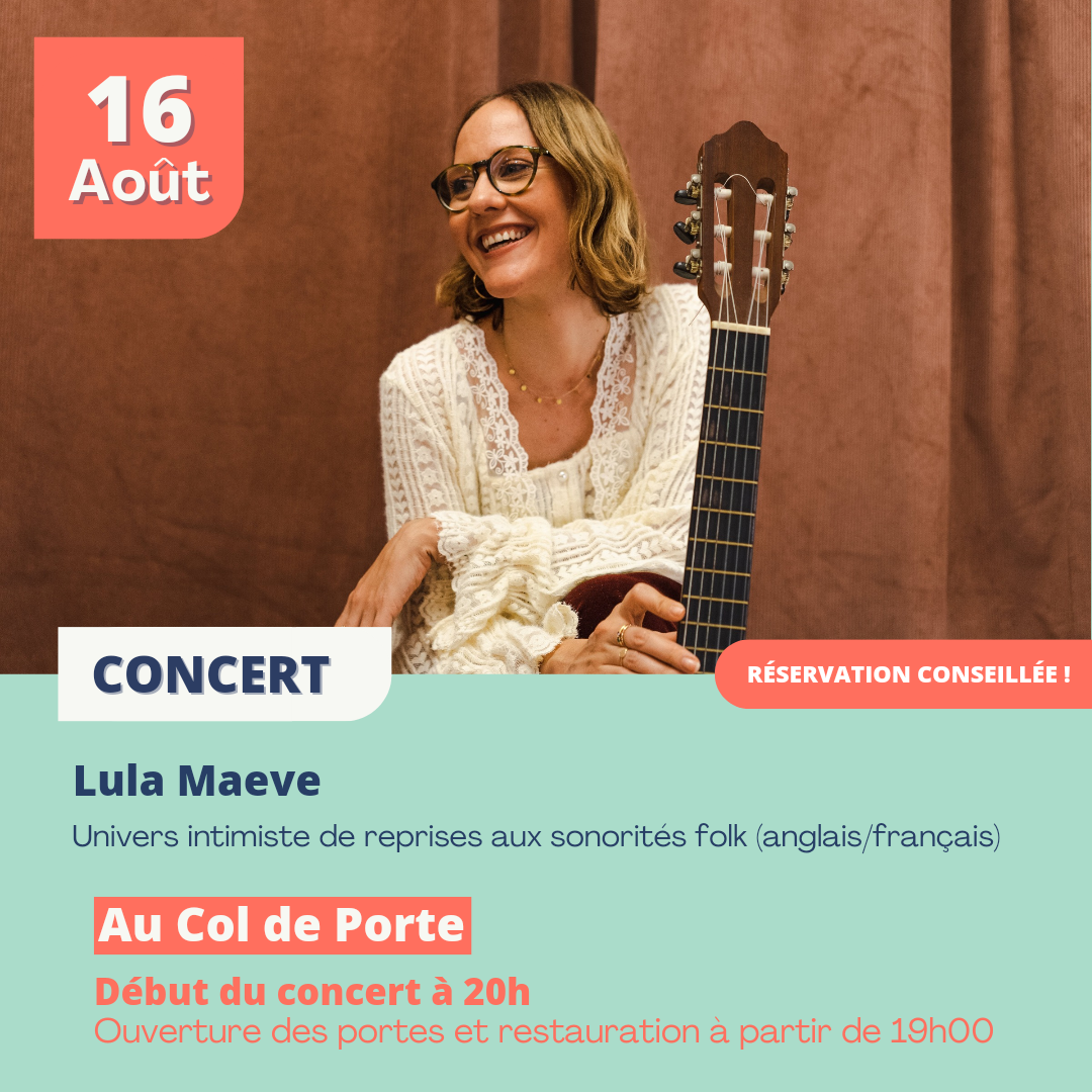 Concert Guinguette : Lula Maeve au Domaine de Rozan