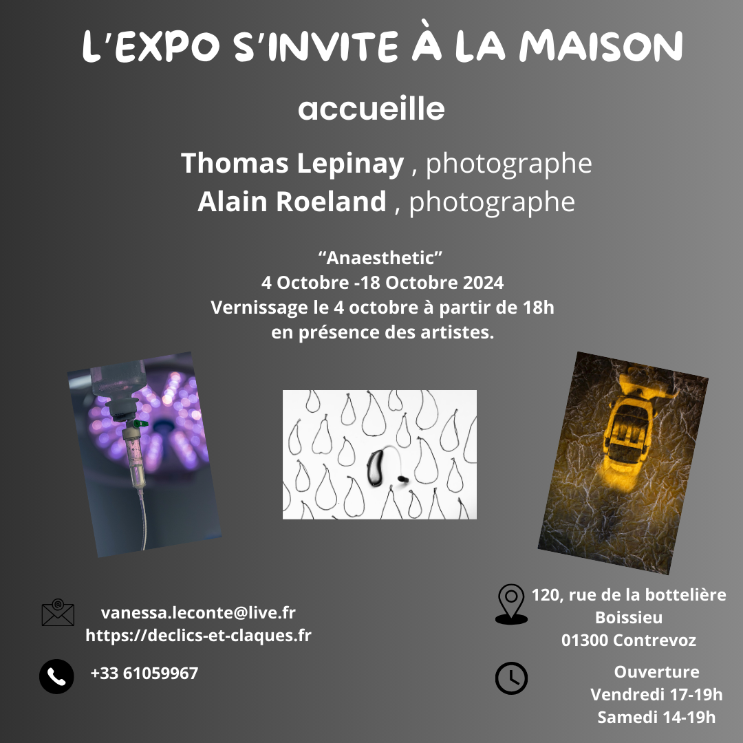 Anaesthetic : exposition "Photo"