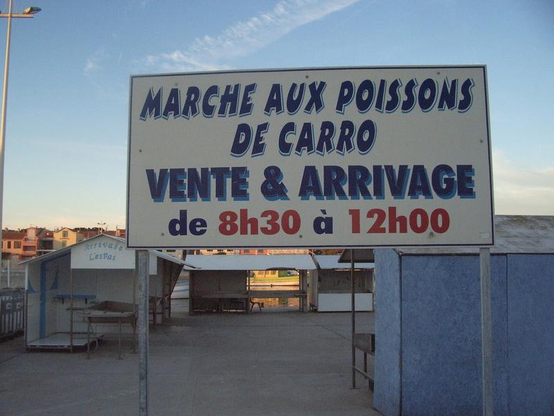 Marché aux poissons de Carro_Martigues