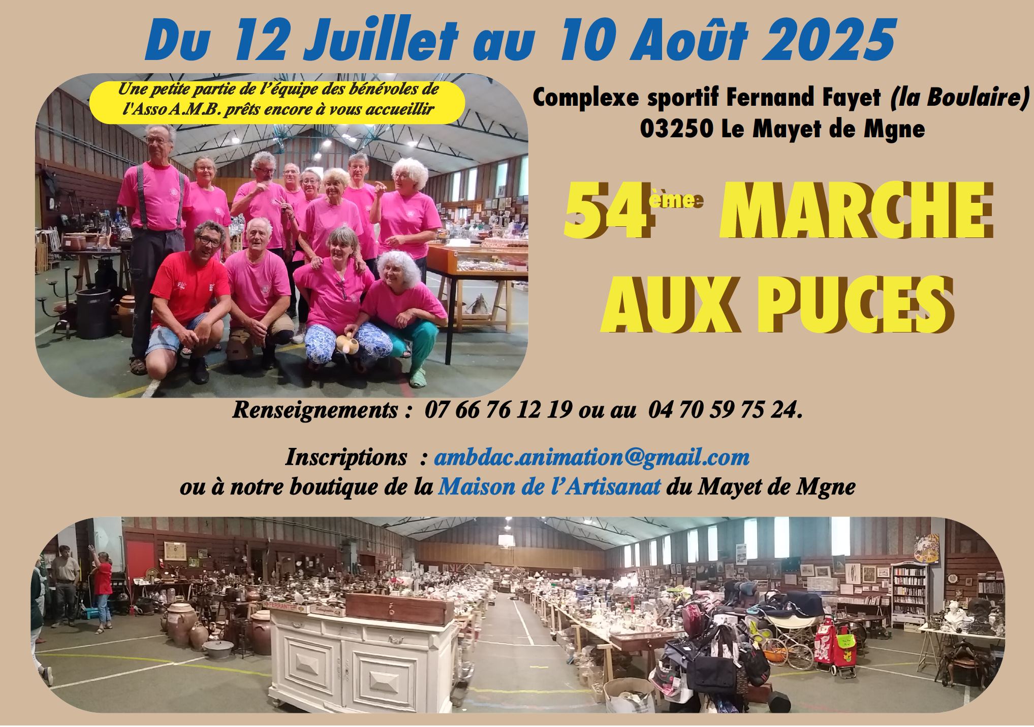 54ème Marché aux puces