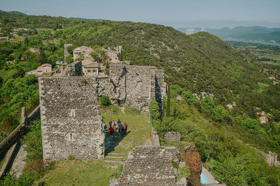 Chateau vue Donjon