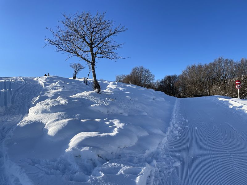 Piste de liaison Col de Serre - Lascourt