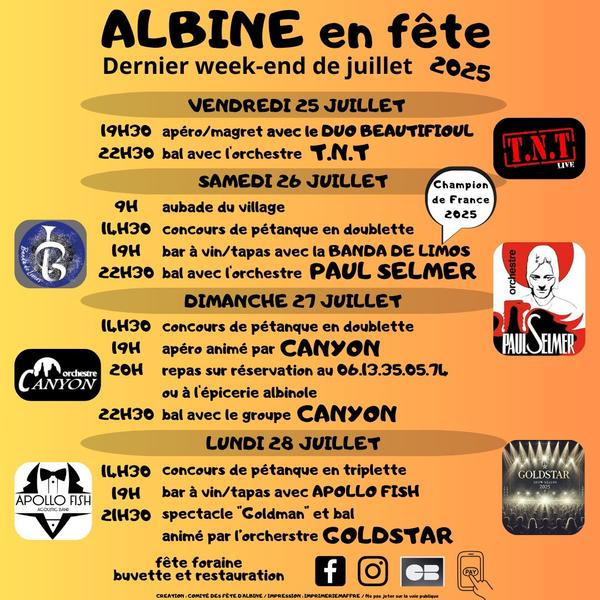 Albine en fête 