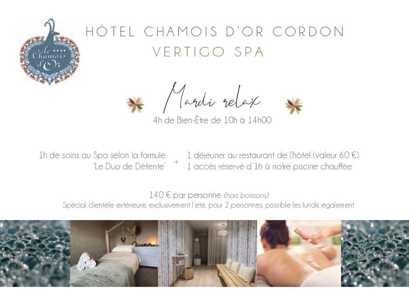 Mardi relax à l'hôtel 