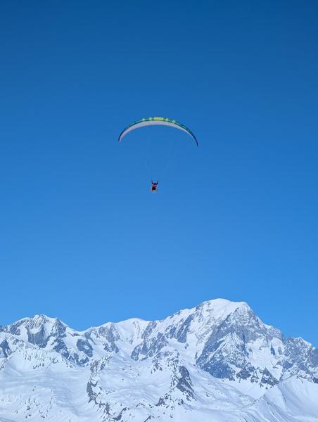 Parapente Mont Blanc