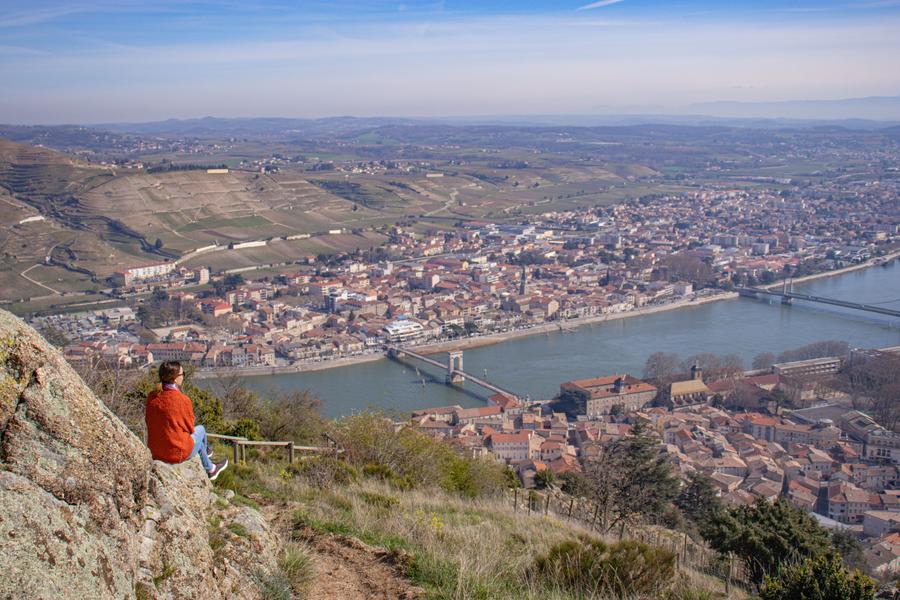 Vue du belvédère de la chapelle