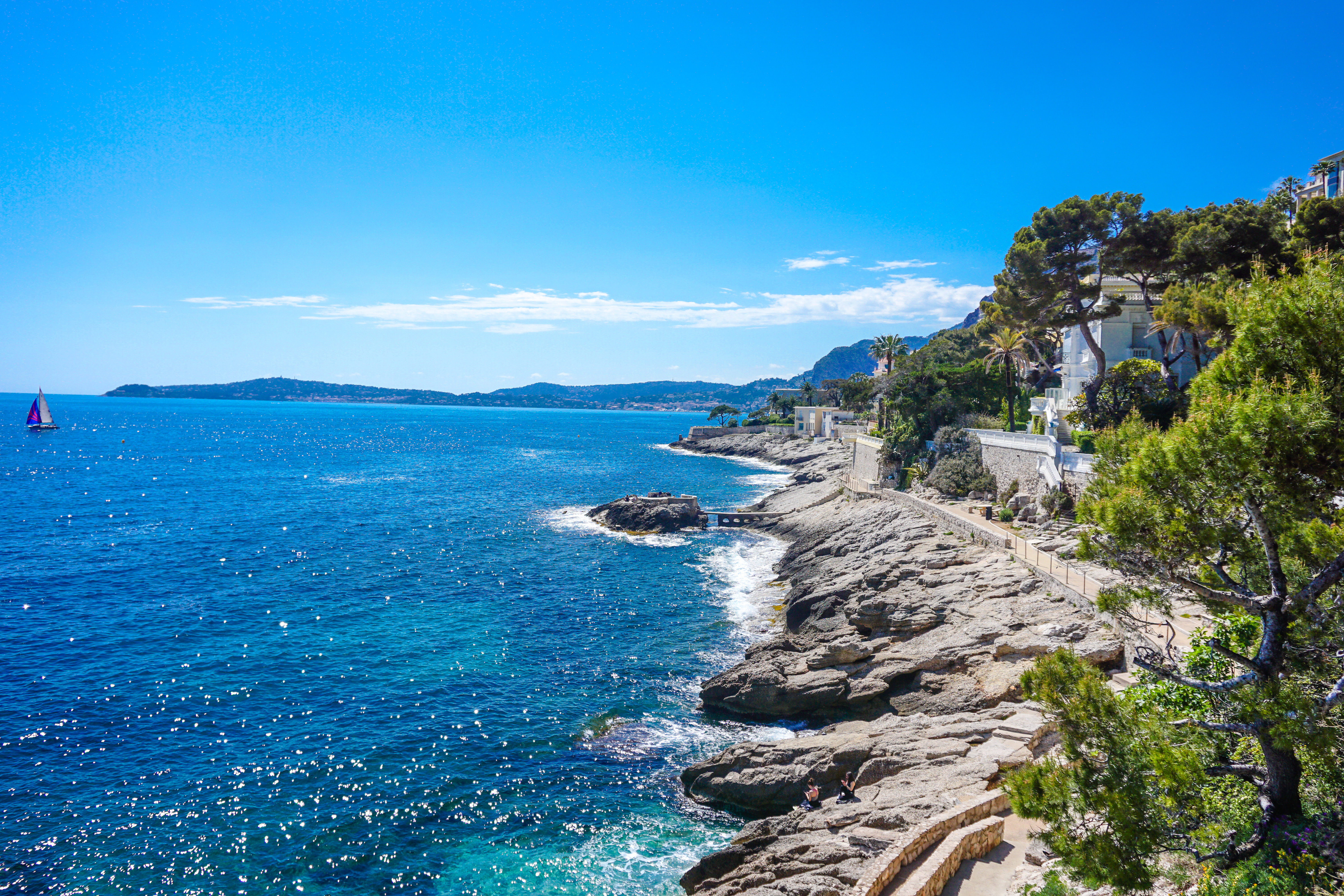 Sentier du littoral- Cap d'Ail