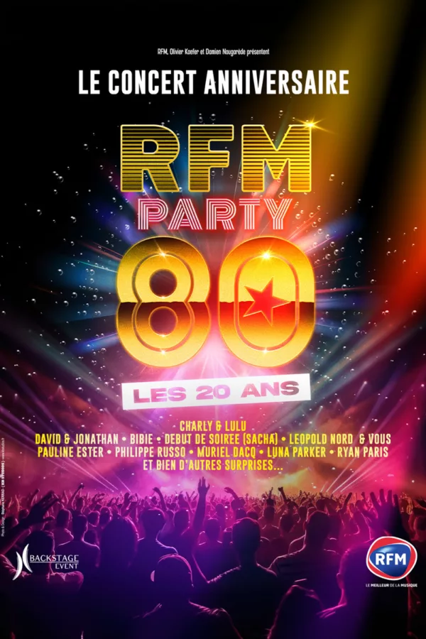 RFM Party 80 – Les 20 ans_Grenoble