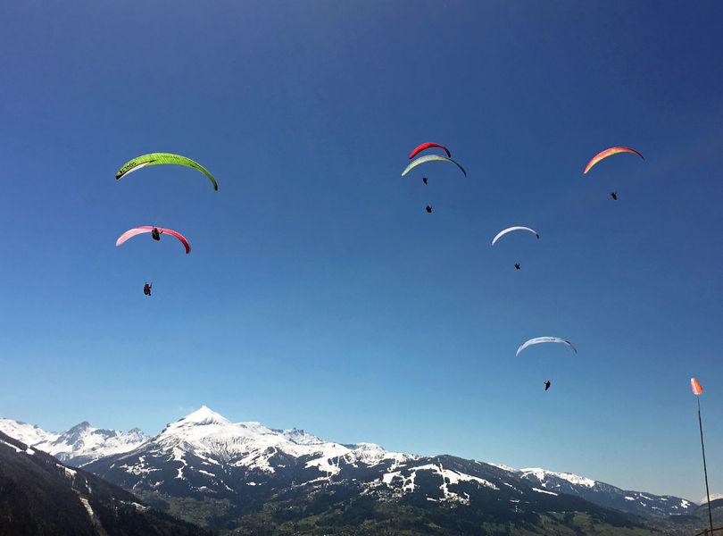 décollage Passy Plaine-Joux