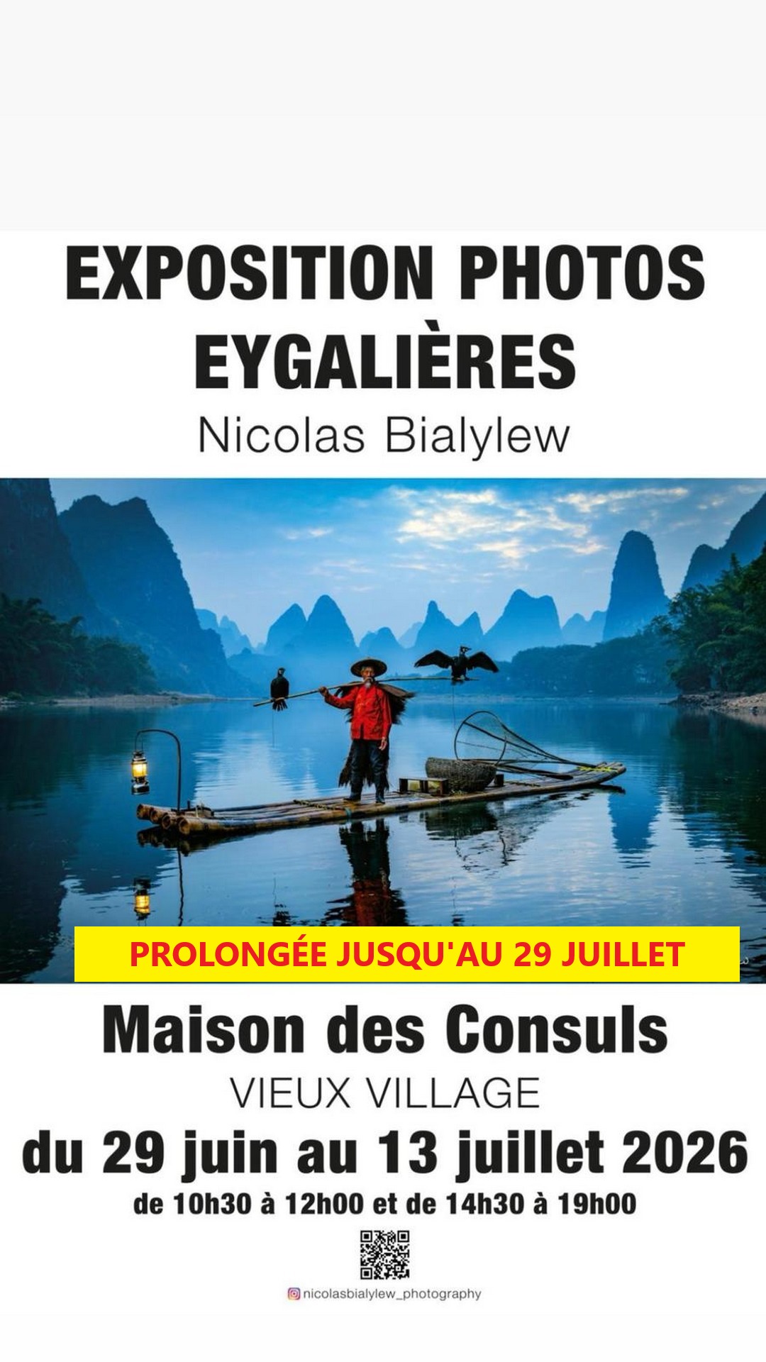 Exposition de photos par Nicolas Bialylew