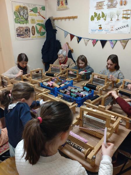Tissage enfants