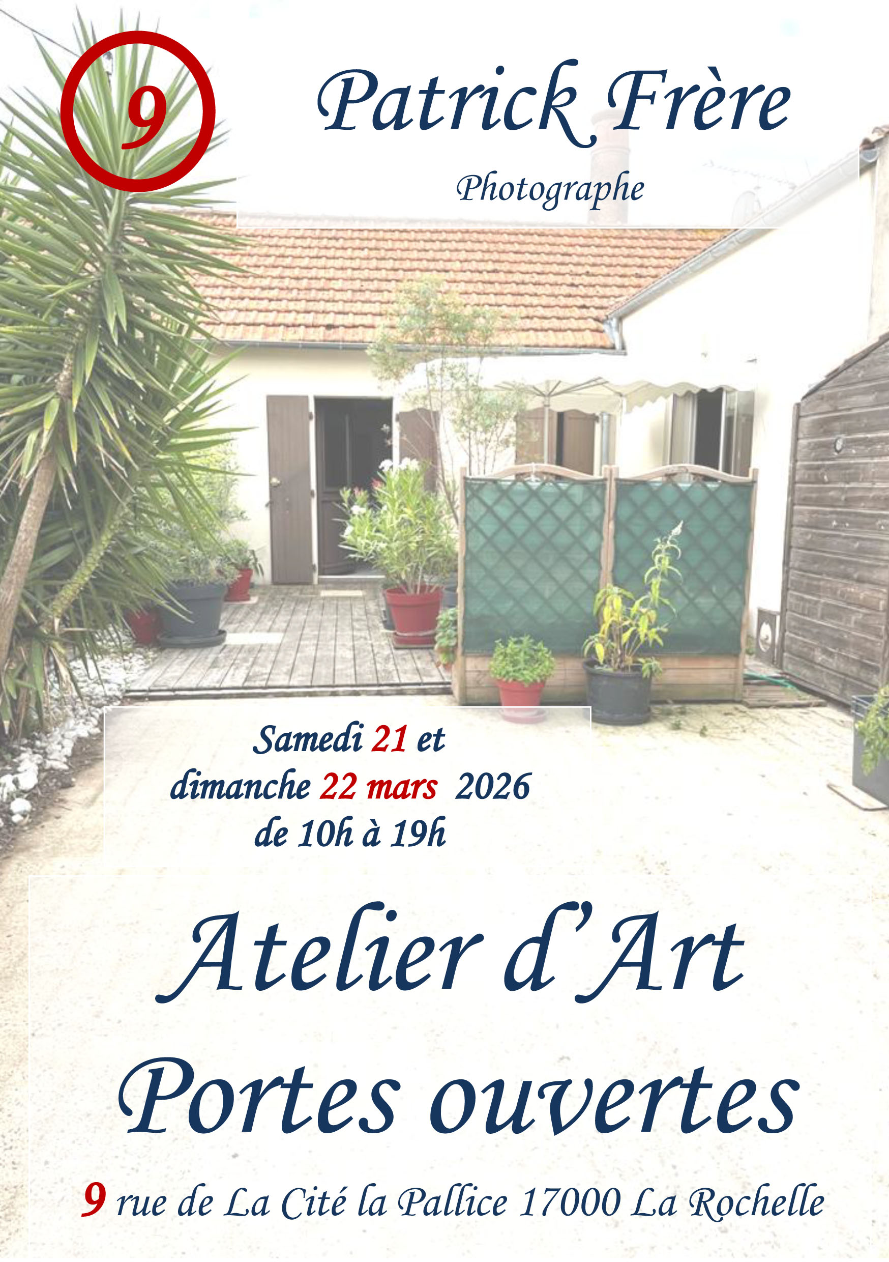 Exposition - Atelier 9 - Portes ouvertes