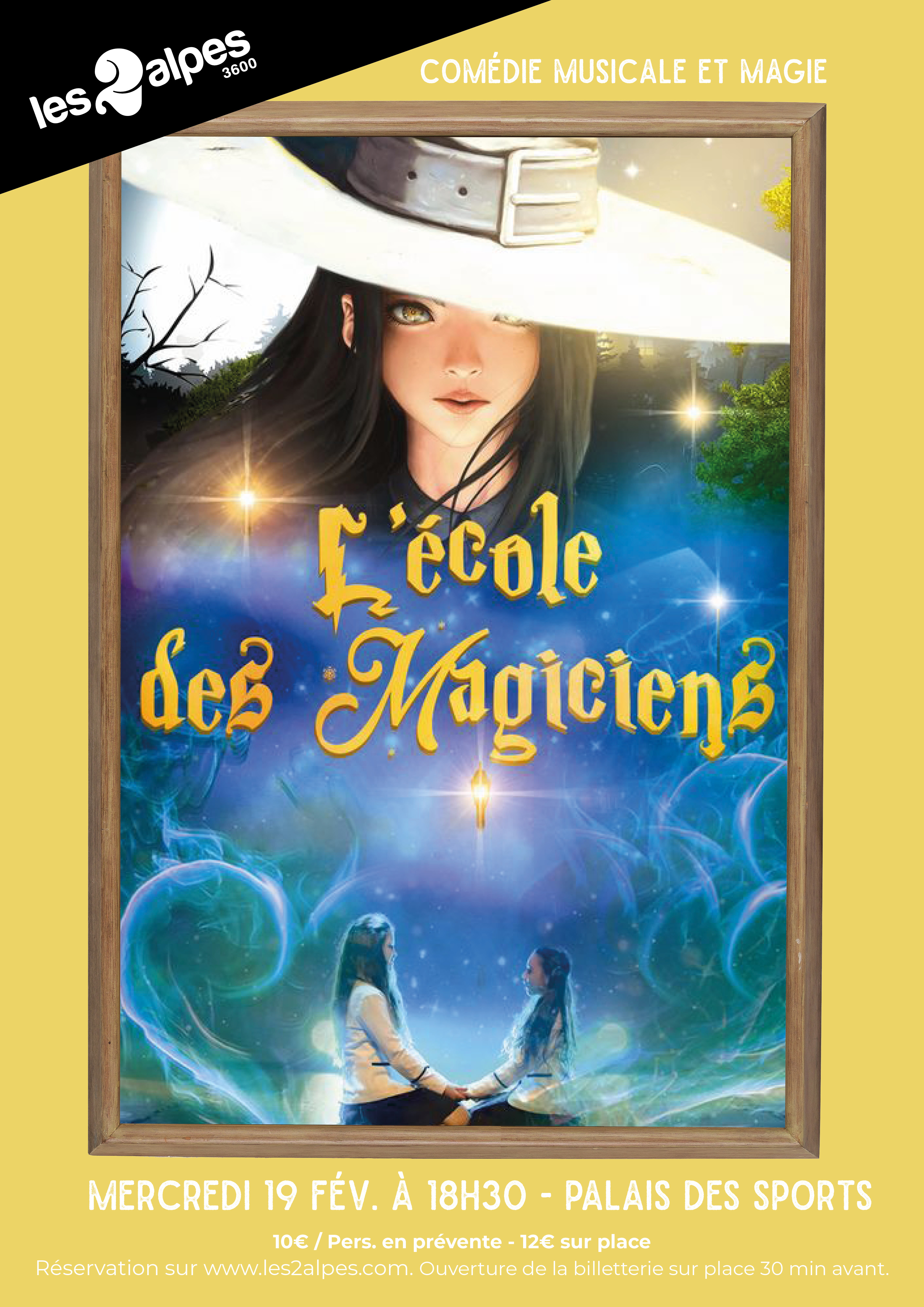 Spectacle "L'école des magiciens"_Les Deux Alpes