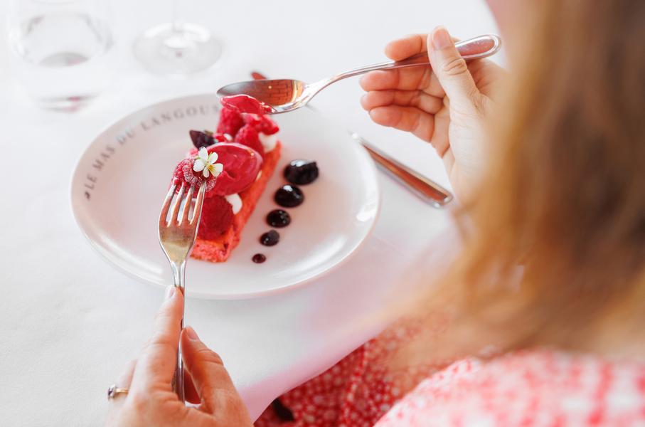 Un dessert tout en légereté