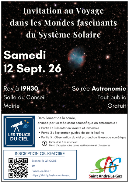 Soirée Astronomie