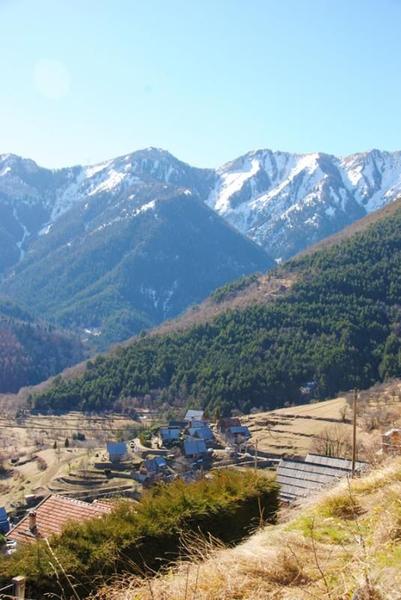 Gîte La Grange du Lavoir-Vue montagnes-Venanson-Gîtes de France des Alpes-Maritimes